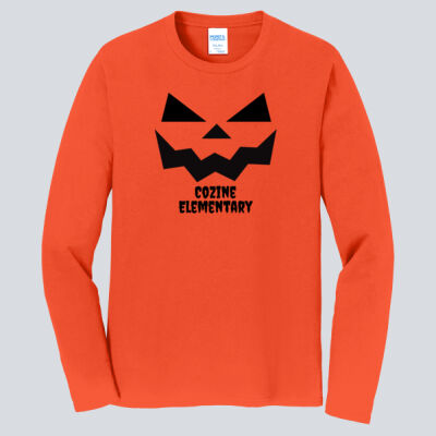 Adult Long Sleeve Shirt - Fall Holidays - Jack O' Lantern Thumbnail