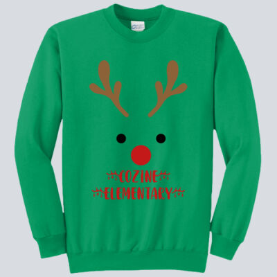 Adult Crewneck - Winter Holidays - Reindeer Thumbnail