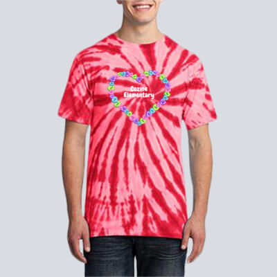 Adult Tie-Dye T-Shirt - Spring - Candy Hearts Thumbnail